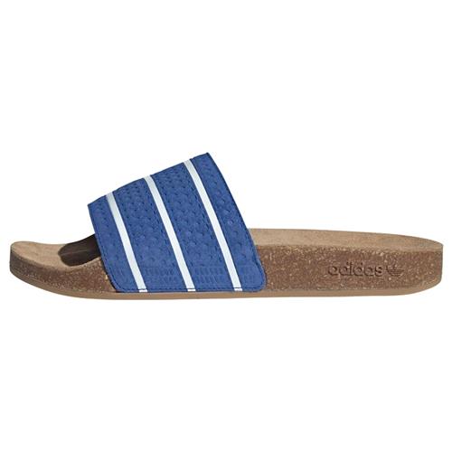 ADIDAS ORIGINALS Pantoletter 'Adilette'  blå / hvid