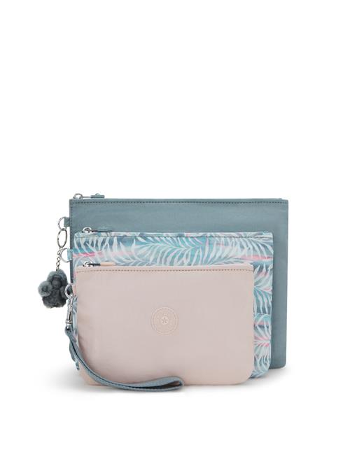 KIPLING Etui 'Iaka'  dueblå / grå / rosé