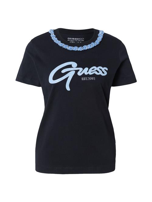 GUESS Shirts  blue denim / sort