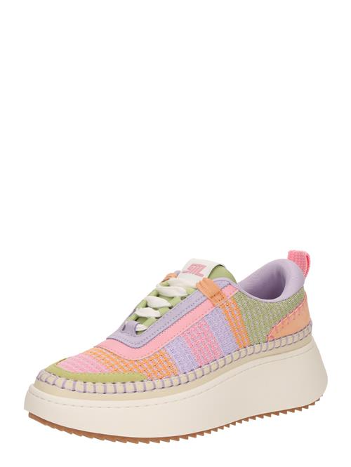 STEVE MADDEN Sneaker low  lysegrøn / lavendel / orange / lyserød