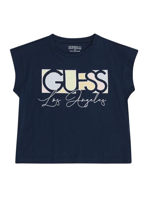 Se GUESS Bluser & t-shirts  lyseblå / mørkeblå / pastelgrøn / hvid ved About You