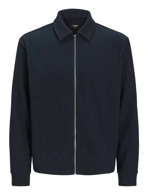 Jack & Jones Jprblarick Zip Shirt Styd Aw24 Jack & J S Navy