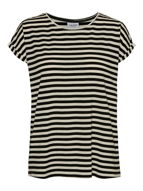 Vero Moda Curve Shirts 'Ava'  sort / hvid