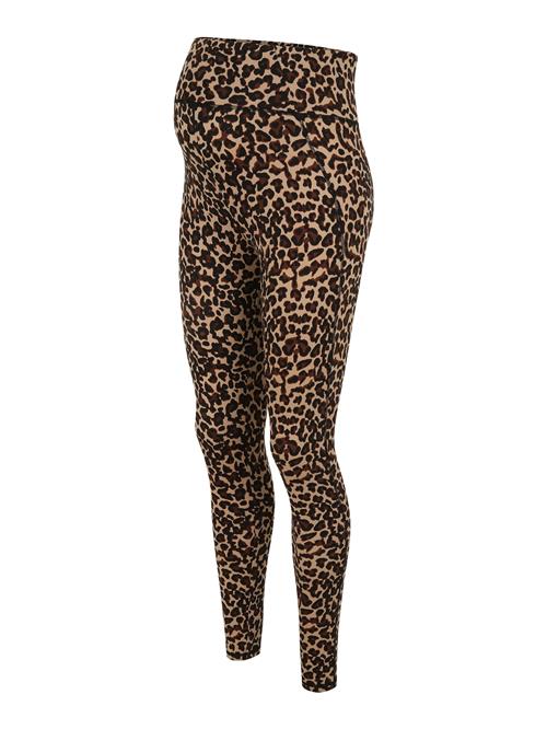 Se Vero Moda Maternity Leggings 'VMMINA'  brun / lysebrun / sort ved About You