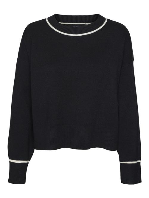 VERO MODA Pullover 'VMSaba'  creme / sort