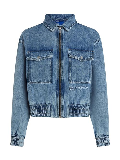 KARL LAGERFELD JEANS Overgangsjakke  blue denim