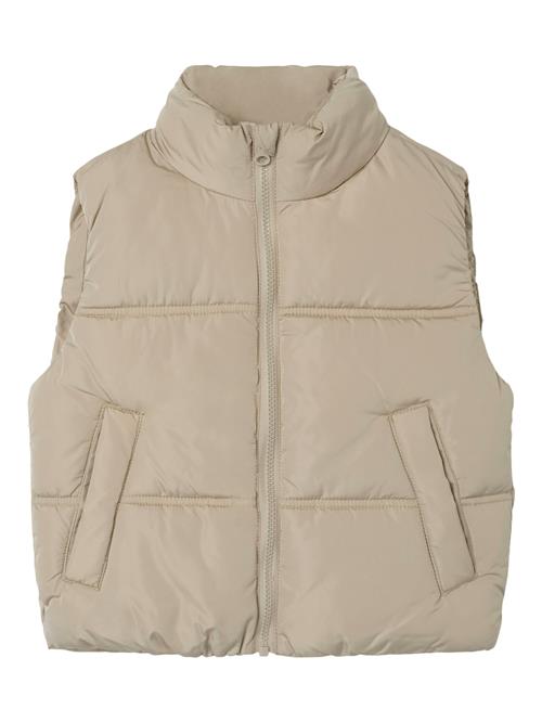 NAME IT Vest 'NKFMaket'  sand