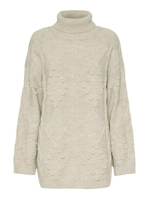 PIECES Pullover 'PCDonsi'  beige-meleret