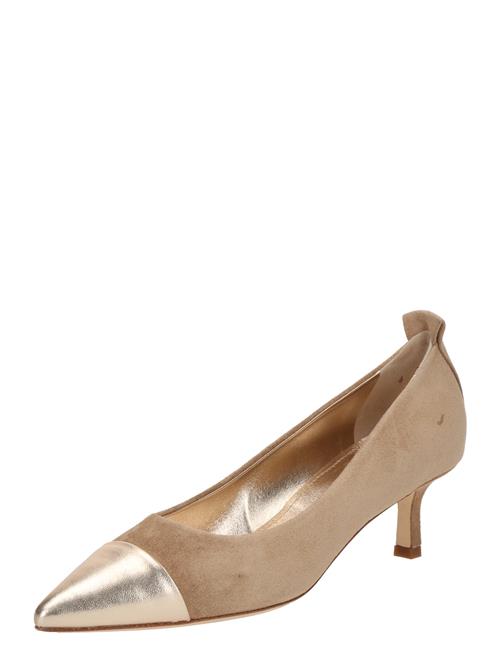 Kennel & Schmenger Pumps 'Rico'  lysebrun / guld