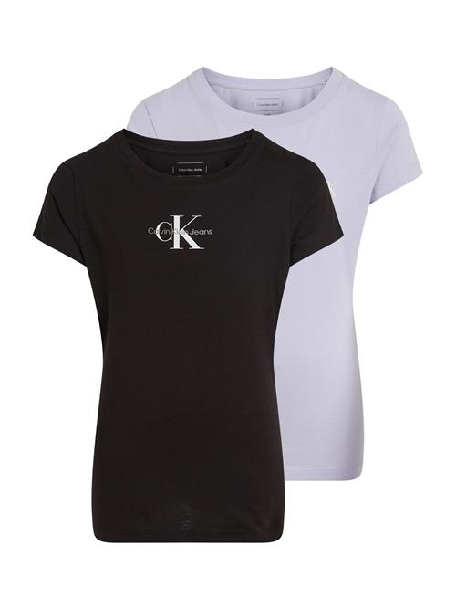 Se Calvin Klein Jeans Bluser & t-shirts  grå / pastellilla / sort / hvid ved About You