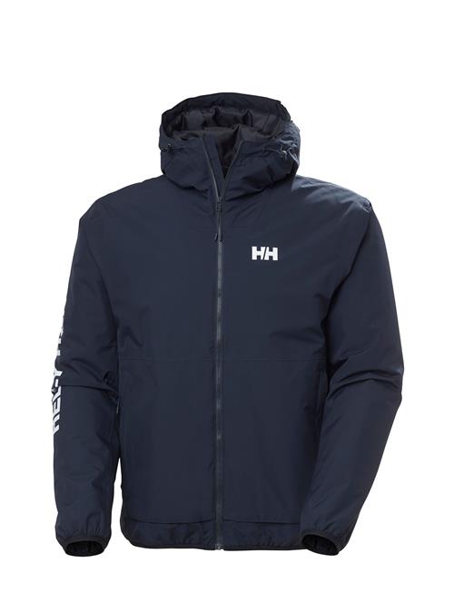 Se Ervik Ins Rain Jacket Helly Hansen Navy ved Booztlet