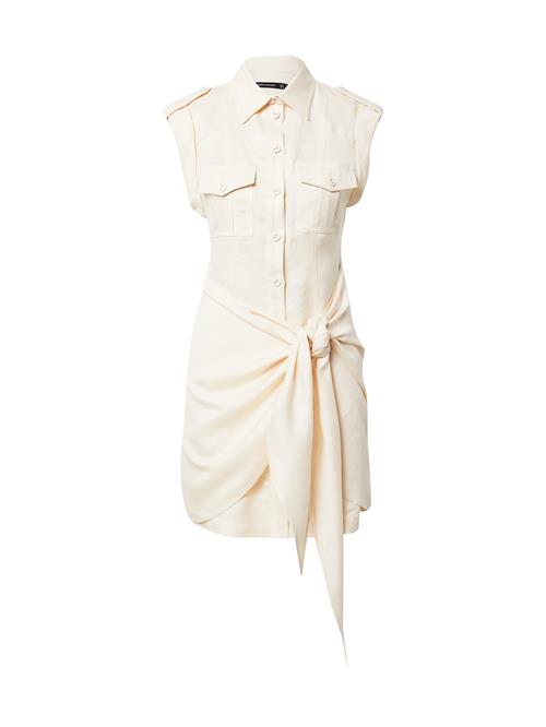 Karen Millen Blusekjole  creme