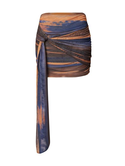 LeGer by Lena Gercke Nederdel 'Sari'  navy / brun / sennep / orange