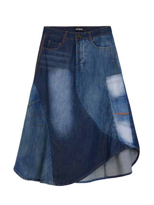 Desigual Nederdel  blue denim / lyseblå / mørkeblå