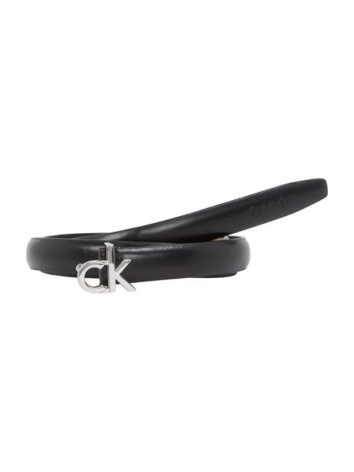 Calvin Klein Bælte  sort / sølv