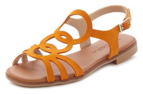 LASCANA Sandaler med rem  orange