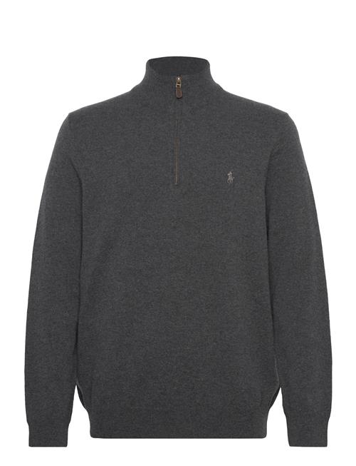 Wool Quarter-Zip Sweater Polo Ralph Lauren Grey