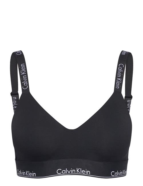 Lght Lined Bralette Calvin Klein Black