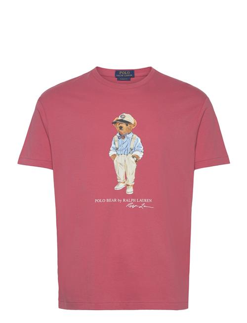 Classic Fit Polo Bear Jersey T-Shirt Polo Ralph Lauren Red