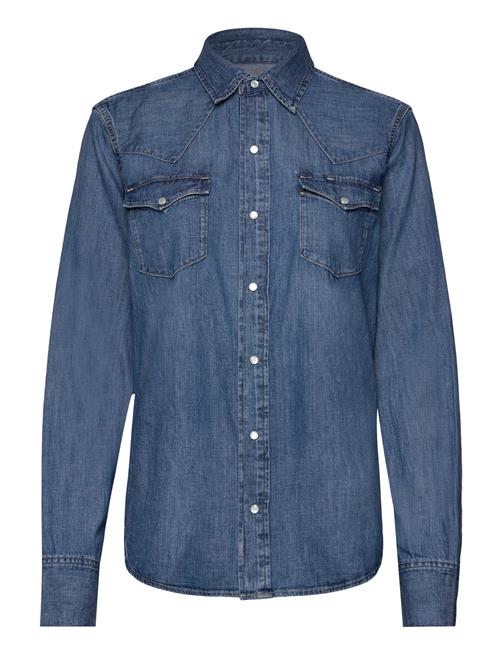 Denim Western Shirt Polo Ralph Lauren Blue