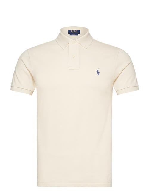 Ss Kc Slim Fit Model 1 Polo Ralph Lauren Cream