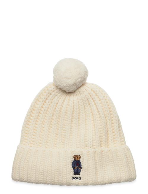 Rws Wool Recyc Nyln-Pom Dnm Bear Be Polo Ralph Lauren Cream