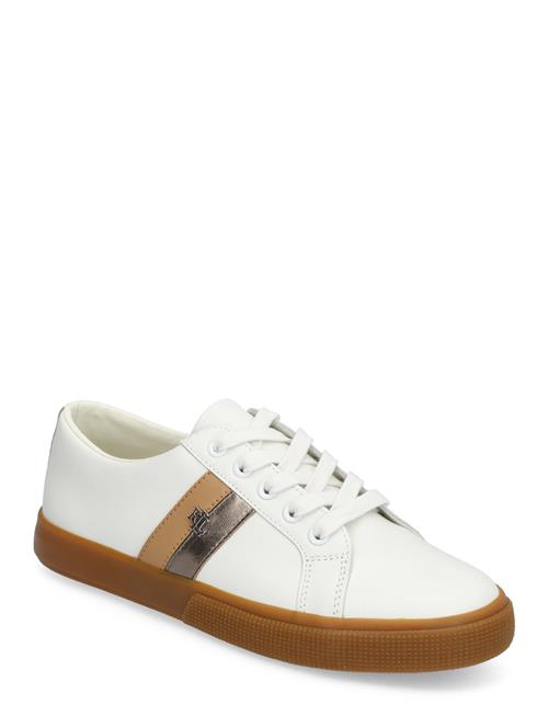 Janson Ii Leather Sneaker Lauren Ralph Lauren White