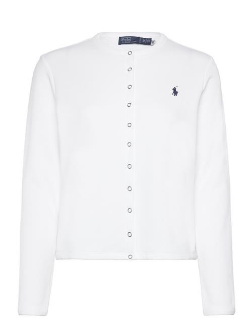 French Terry Cardigan Polo Ralph Lauren White