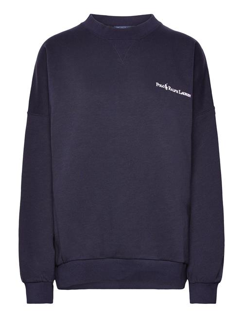 Logo Fleece High-Crewneck Polo Ralph Lauren Navy