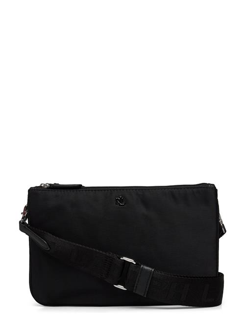 Nylon Medium Landyn Crossbody Bag Lauren Ralph Lauren Black