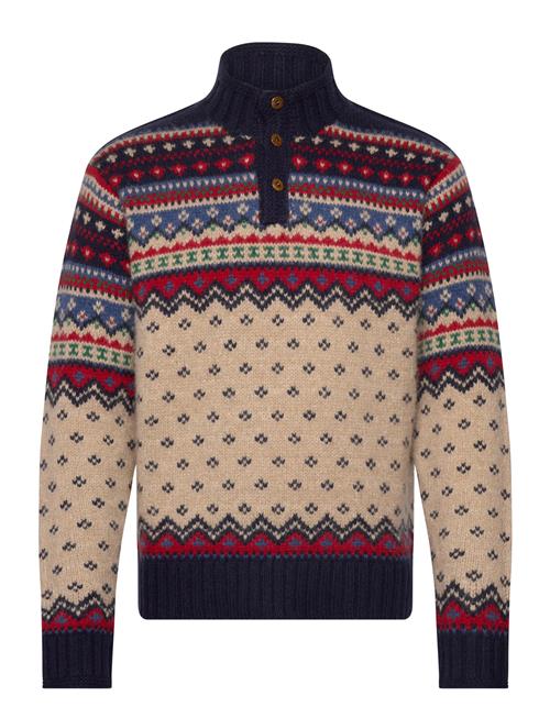 Nordic-Inspired Wool-Blend Sweater Polo Ralph Lauren Navy