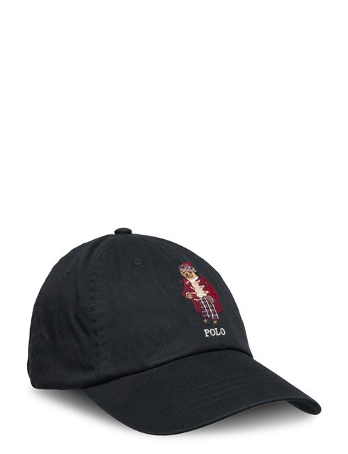 Polo Bear Twill Ball Cap Polo Ralph Lauren Black