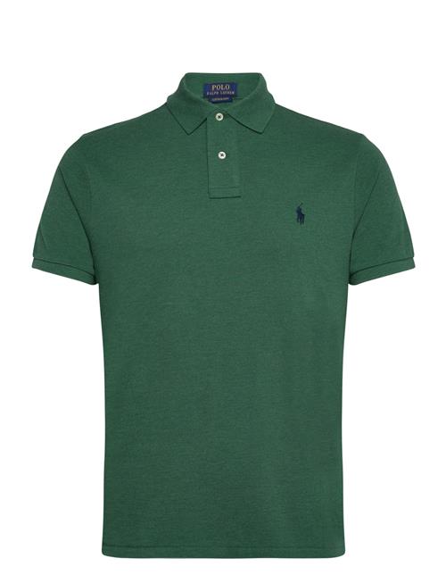 Custom Slim Fit Mesh Polo Shirt Polo Ralph Lauren Green