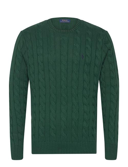 Cable-Knit Cotton Sweater Polo Ralph Lauren Green