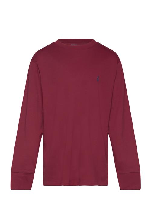 26/1 Jersey-Ls Cn-Tp-Tsh Ralph Lauren Kids Burgundy