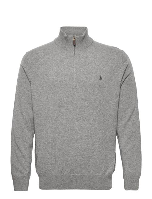 Wool Quarter-Zip Sweater Polo Ralph Lauren Grey