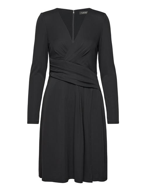 Jersey Long-Sleeve Dress Lauren Ralph Lauren Black