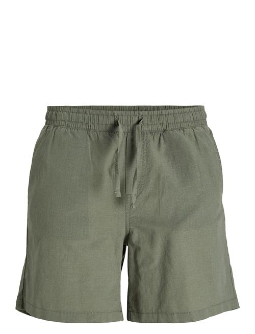 Jack & Jones Jpstjaiden Jjsummer Linen Blend Sh Jnr Jack & J S Khaki