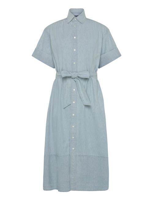 Cotton Chambray Shirtdress Polo Ralph Lauren Blue