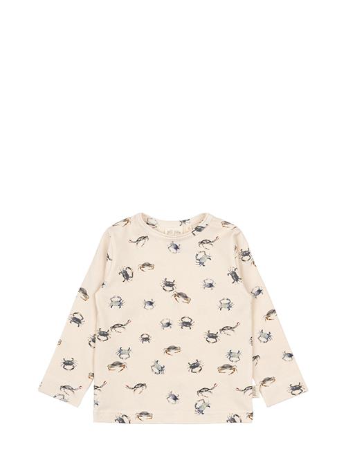 T-Shirt L/S Printed Petit Piao Beige