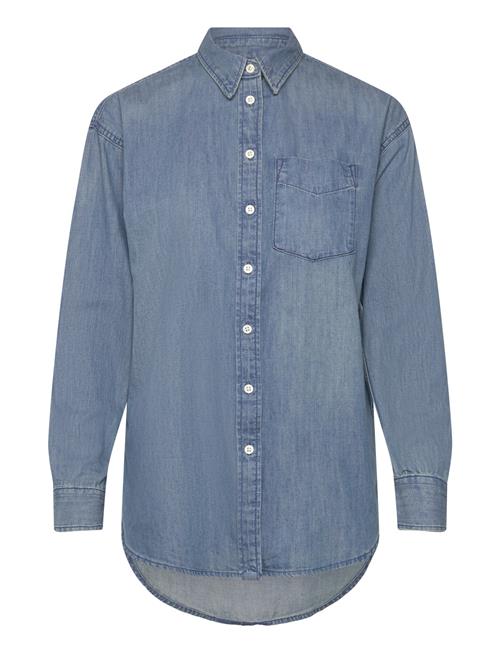 Relaxed Fit Denim Shirt Lauren Ralph Lauren Blue