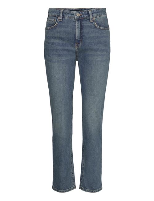 High-Rise Straight Ankle Jean Lauren Ralph Lauren Blue