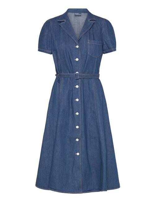 Butt D Denim Midi Dress Polo Ralph Lauren Blue