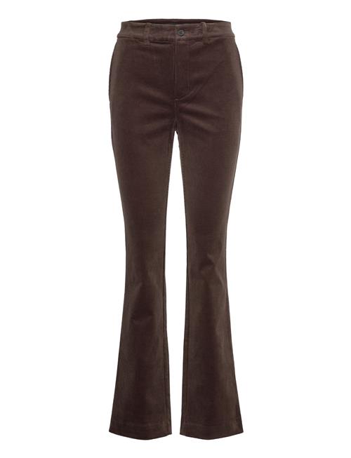 High-Rise Corduroy Boot Trouser Lauren Ralph Lauren Brown