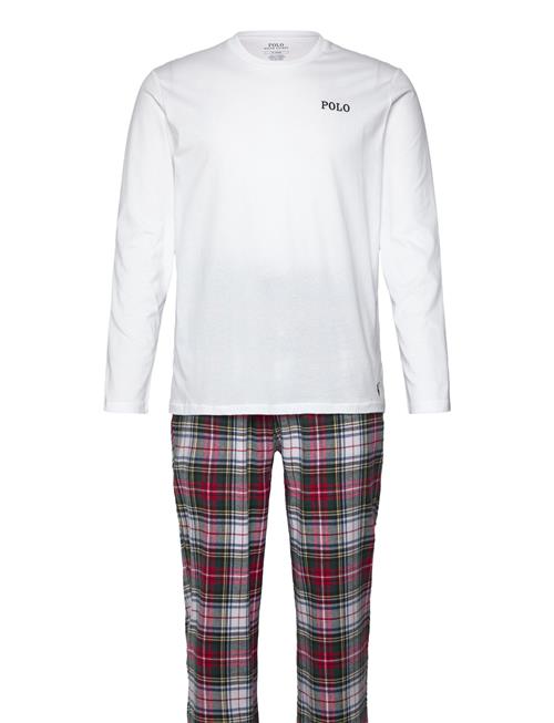 Flannel-Sle-Set Polo Ralph Lauren White