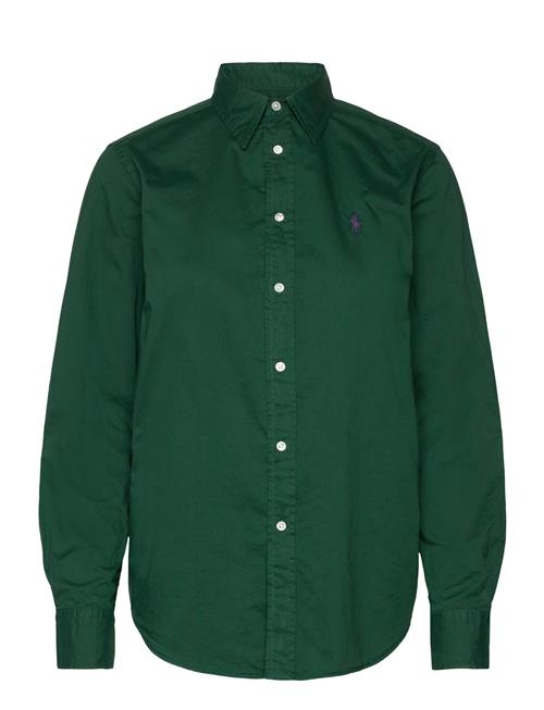 Relaxed Fit Cotton Twill Shirt Polo Ralph Lauren Green