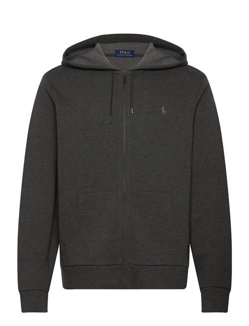 Double-Knit Mesh Full-Zip Hoodie Polo Ralph Lauren Grey