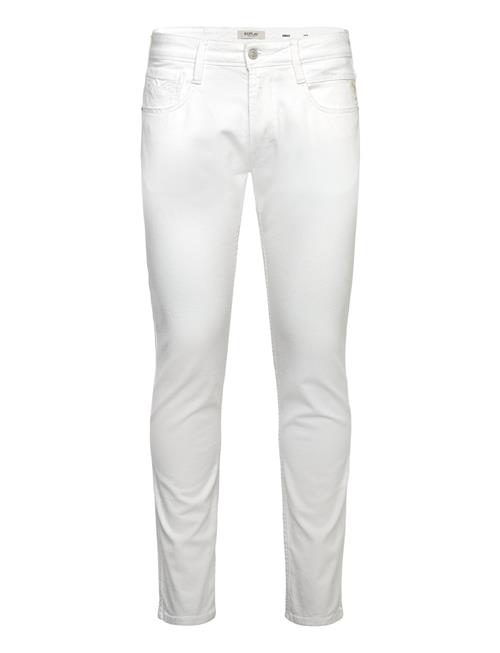 Anbass Trousers Slim C-Stretch Replay White