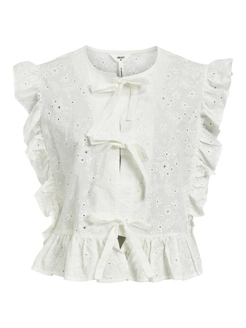 OBJECT Bluse 'Cilie'  brun / sort / hvid