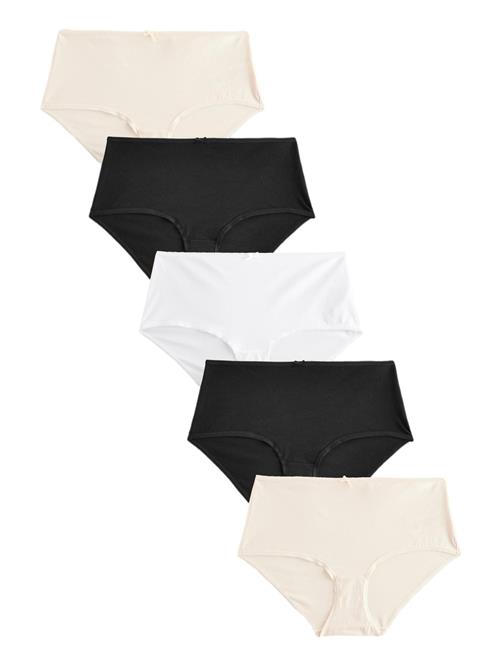 Next Panty 'Cotton Rich'  beige / sort / hvid